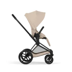 Priam Comfort Cozy Beige mit Rahmen in Matt Black 26