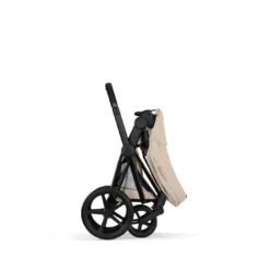 Priam Comfort Cozy Beige mit Rahmen in Matt Black 26