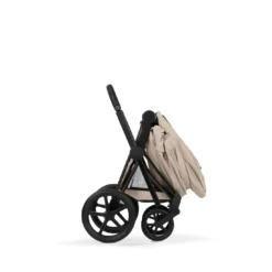 Priam Comfort Cozy Beige mit Rahmen in Matt Black 26