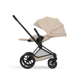 Priam Comfort Cozy Beige mit Rahmen in Matt Black 26