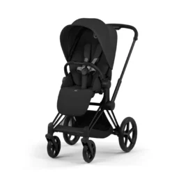 Priam Comfort Sepia Black mit Rahmen in Matt Black 26
