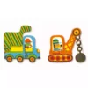 Puzzle Duo - Bewegte Fahrzeuge