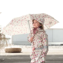 Regenjacke Blumen