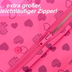 Regenjacke Herzchen