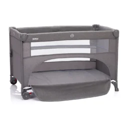 Reisebeistellbett Porto Grau Melange
