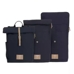 Rolltop Backpack Green Label Night Blue