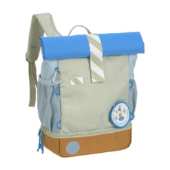 Rolltop-Kinderrucksack Sunny Explorer Blau