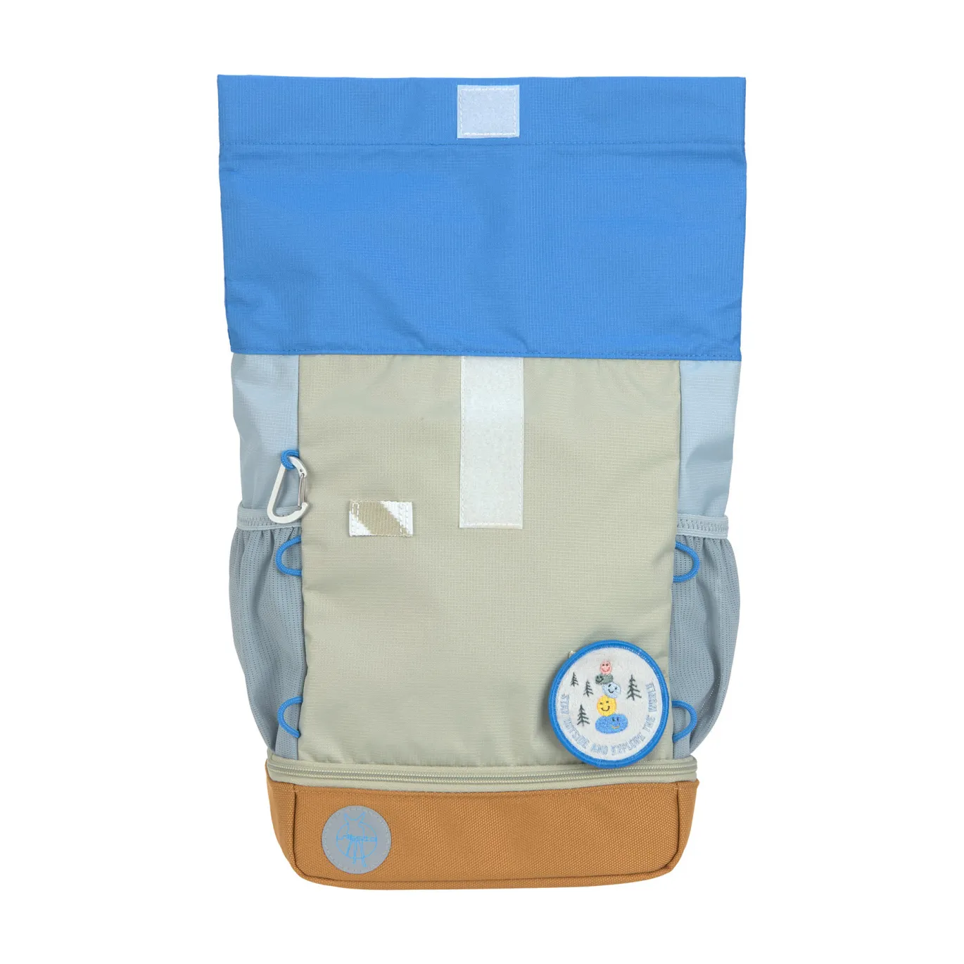 Rolltop-Kinderrucksack Sunny Explorer Blau