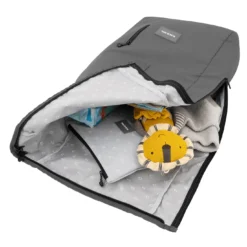 Rolltop-Rucksack Elefantengrau