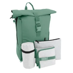 Rolltop-Rucksack Krokodilgrün