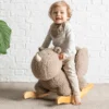 Schaukeltier Teddy Nashorn