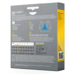 Schlaf Bustier weiß Gr. L Keep Cool