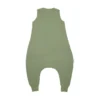 Schlafjumper Musselin Olive 92 cm