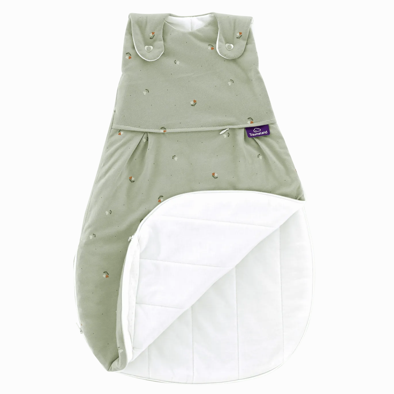 Schlafsack LIEBMICH Fiore Grün 62/68