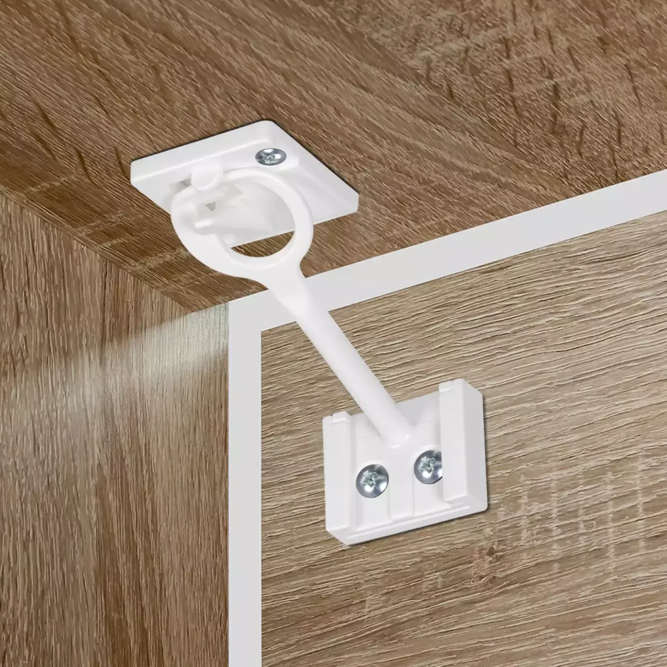 Schrank- und Schubladensicherung mit Montagehilfe