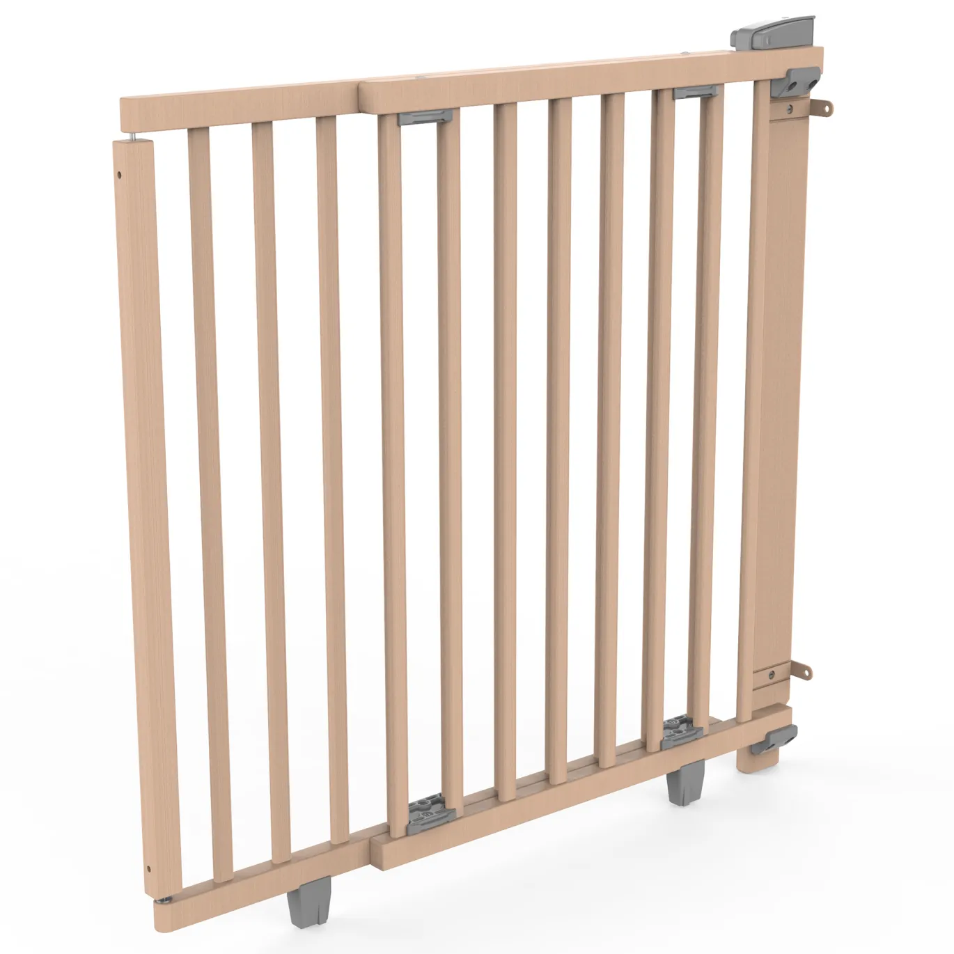 Schwenk-Türschutzgitter Plus 78,5 - 121 cm