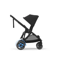 Set e-Gazelle S Moon Black mit Wanne