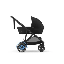 Set e-Gazelle S Moon Black mit Wanne