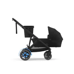 Set e-Gazelle S Moon Black mit Wanne