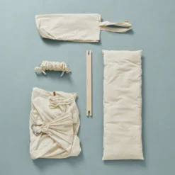 Set Federwiege Basic mit Ständer Basic & Motor Natur