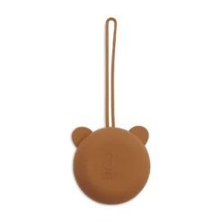 Silikon Schnuller Etui Caramel
