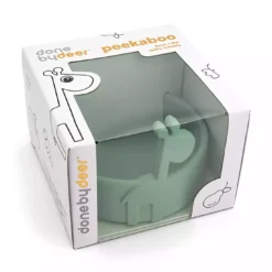 Silikon-Schüssel Peekaboo Raffi Grün