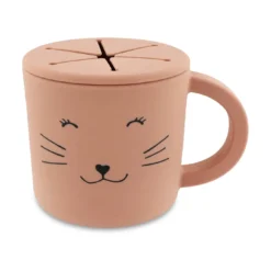 Silikon-Snackbecher Mrs. Cat