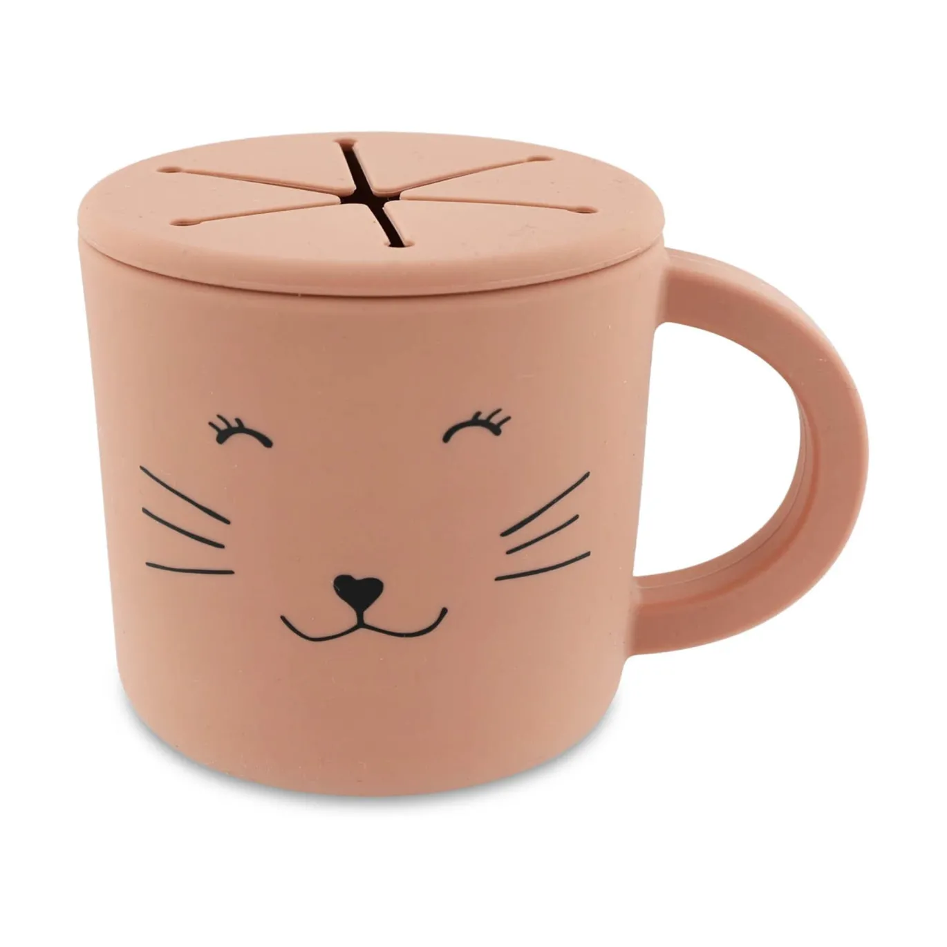 Silikon-Snackbecher Mrs. Cat