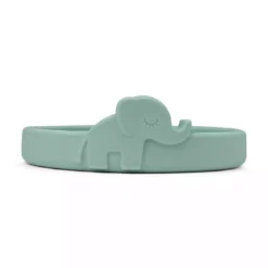 Silikon-Teller Peekaboo Elphee Blau