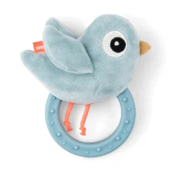Sinnesrassel mit Beißring Birdee
