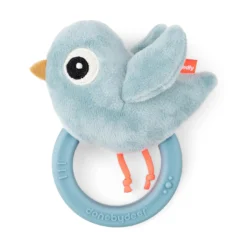 Sinnesrassel mit Beißring Birdee