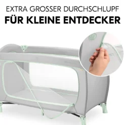 Sleep N Play Go Plus Dusty Mint