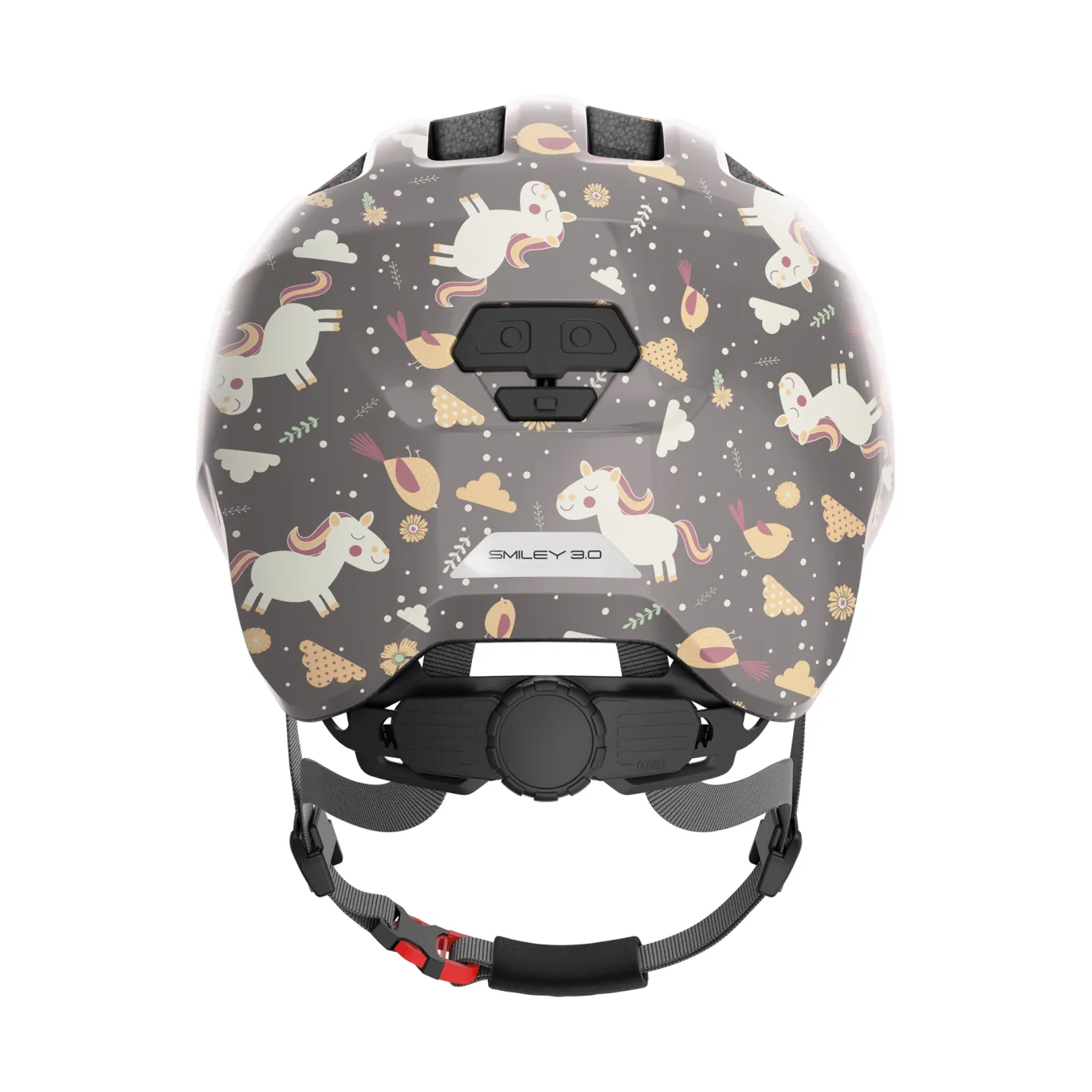 SMILEY 3.0 Kinderhelm Grey Horse M