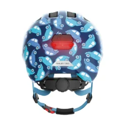 SMILEY 3.0 Kinderhelm LED Blue Car M