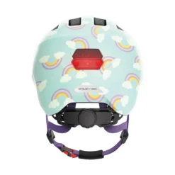 SMILEY 3.0 Kinderhelm LED Blue Rainbow S