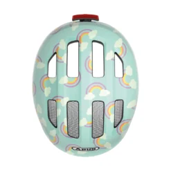 SMILEY 3.0 Kinderhelm LED Blue Rainbow M