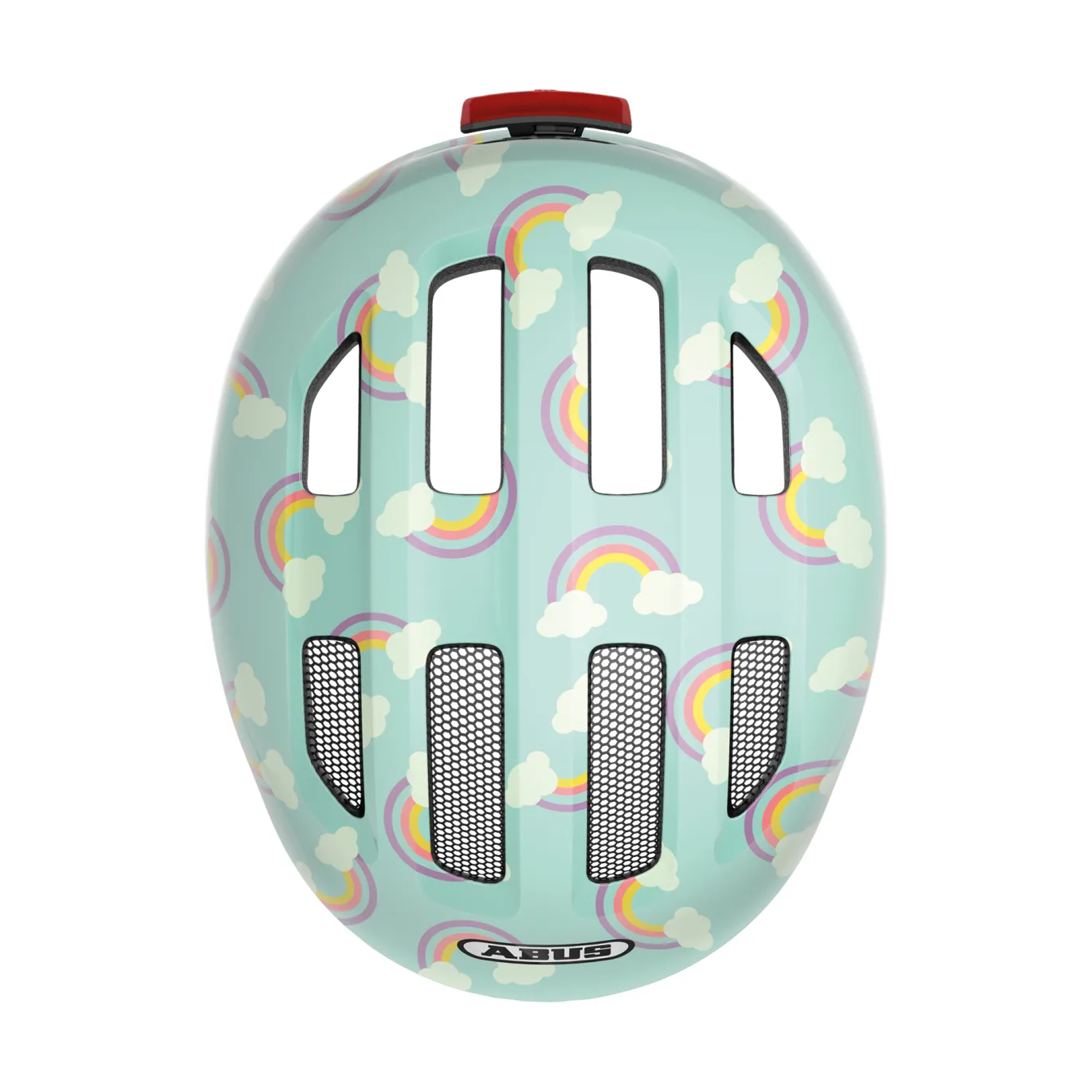 SMILEY 3.0 Kinderhelm LED Blue Rainbow M