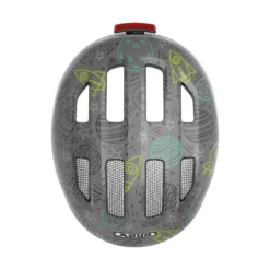 SMILEY 3.0 Kinderhelm LED Space Grey M