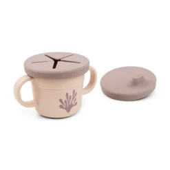 Snack- & Trinkbecher-Set Wally Rosa