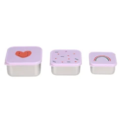 Snackbox Happy Rascals Heart Lavender