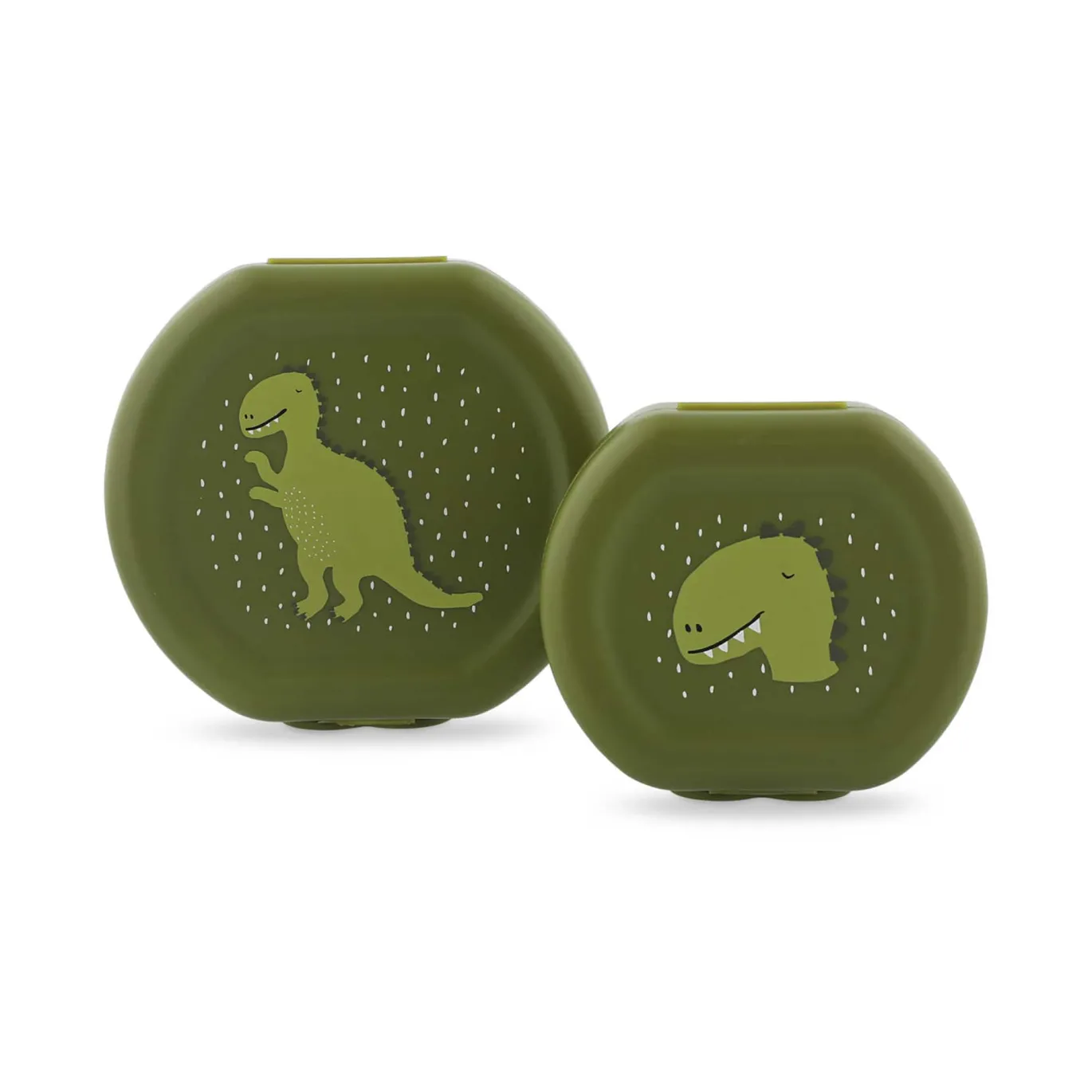 Snackbox mit Clip - 2er-Set - Mr. Dino