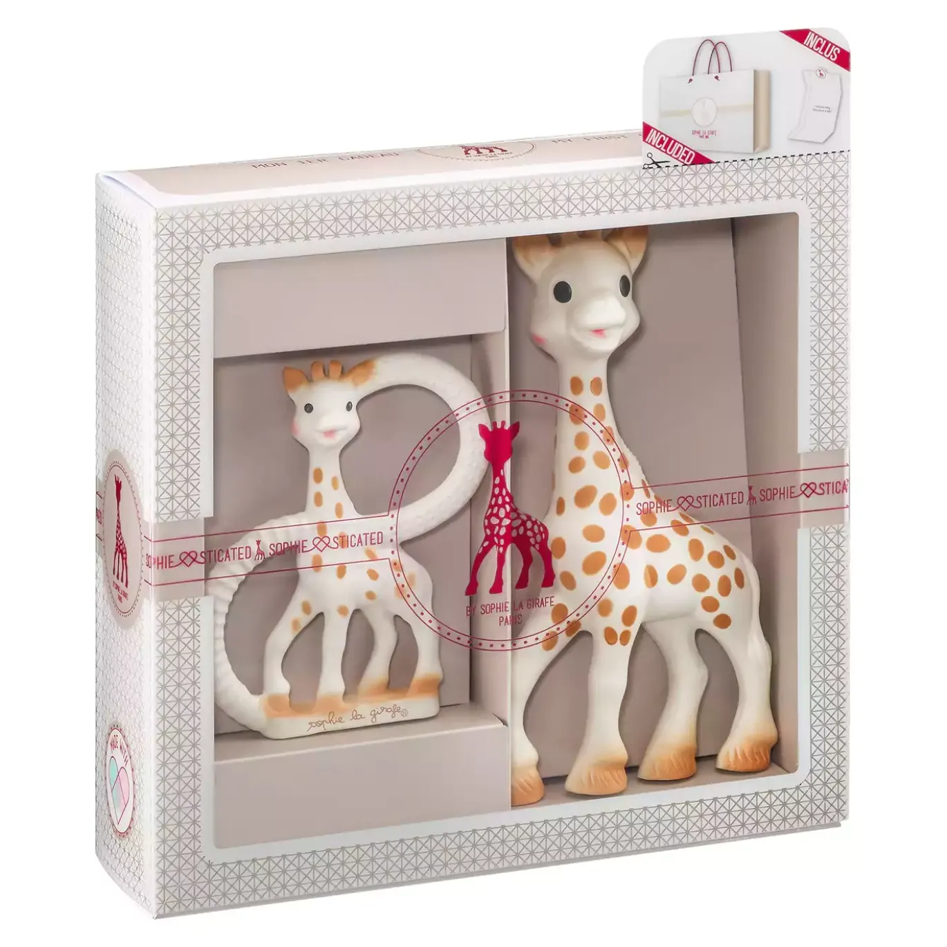 Sophie la girafe® Sophiesticated - Willkommensgruß - Set Nr. 1