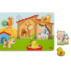 Sound-Greifpuzzle Auf dem Land