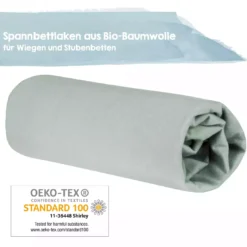 Spannbettlaken 45 x 90 cm