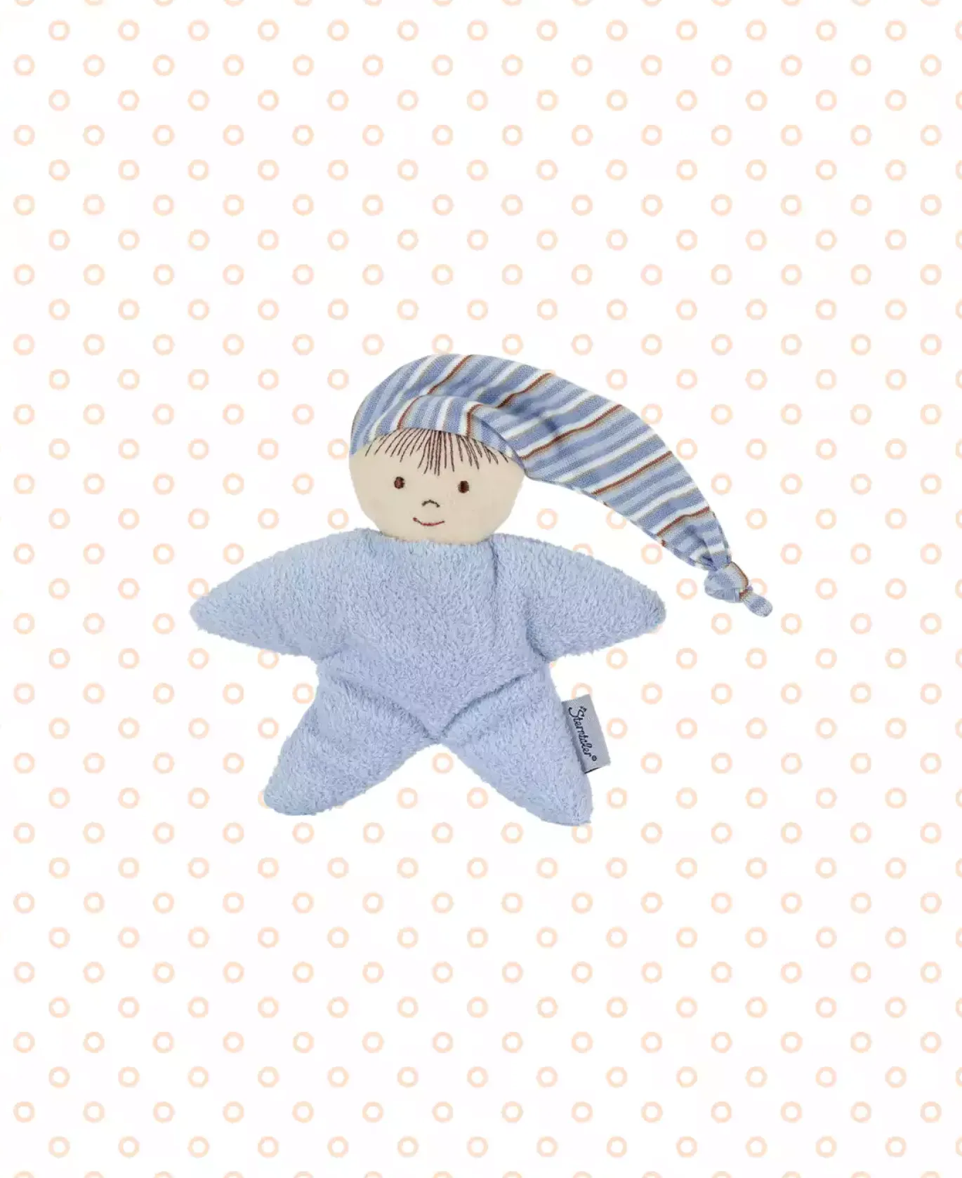 Spielpuppe blau