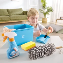 Spielzeug-Putzset mit Eimer