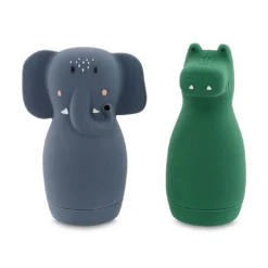 Spritztiere Mrs. Elephant & Mr. Crocodile