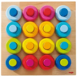 Steckspiel Farbkringel bunt