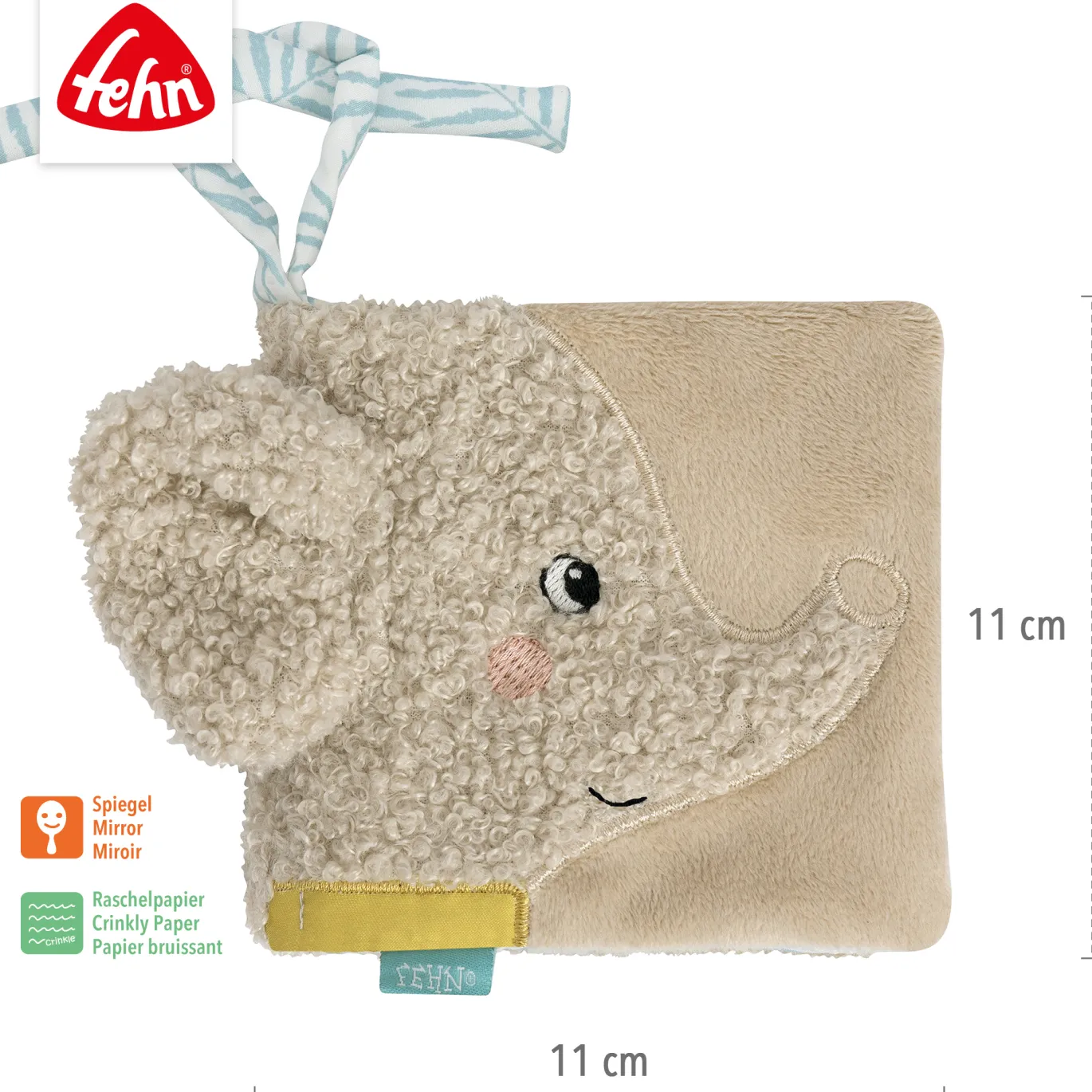 Stoffbuch Elefant Erik