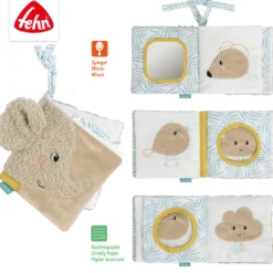 Stoffbuch Elefant Erik